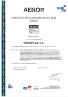 Certificado AENOR 2025.01.11