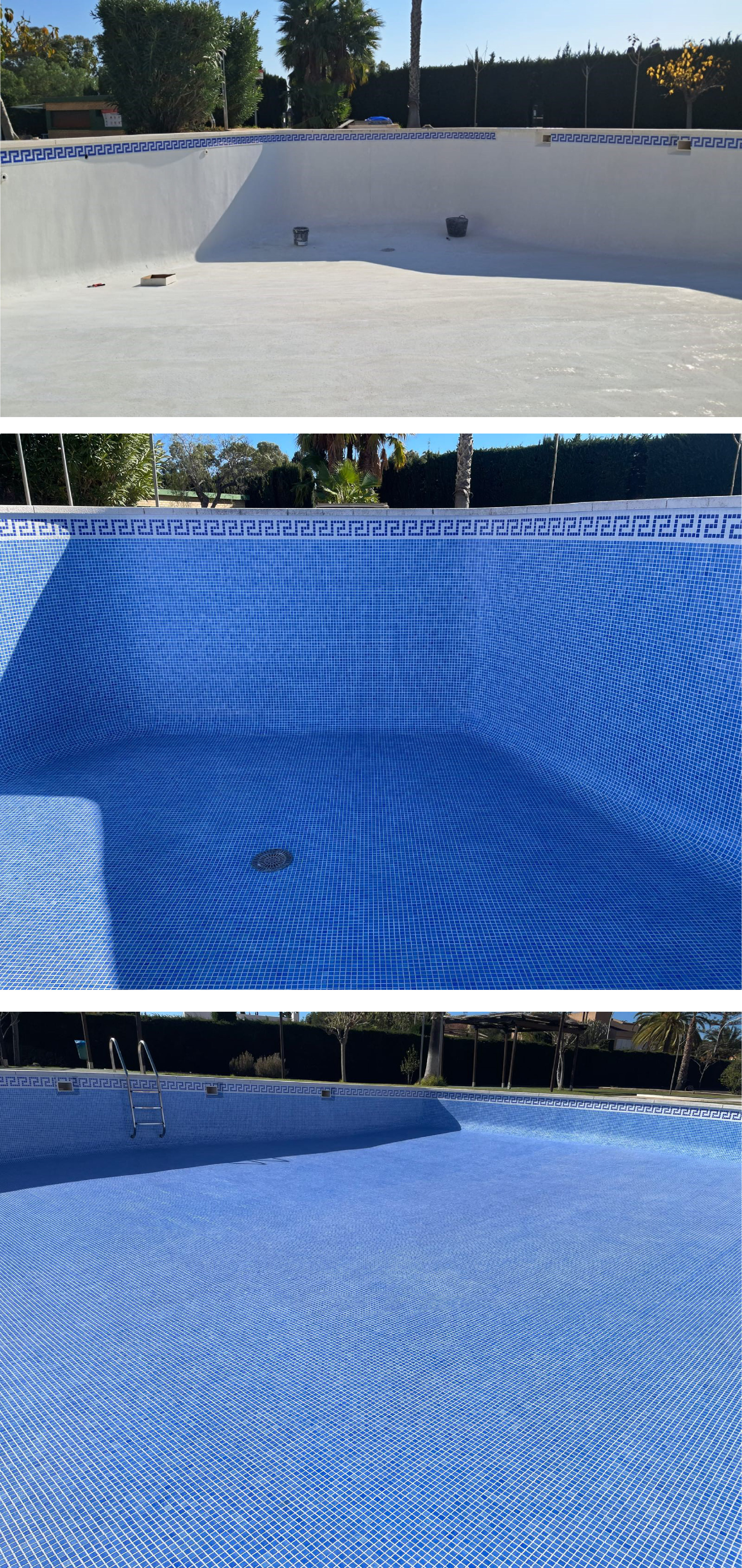 Rehabilitación piscina